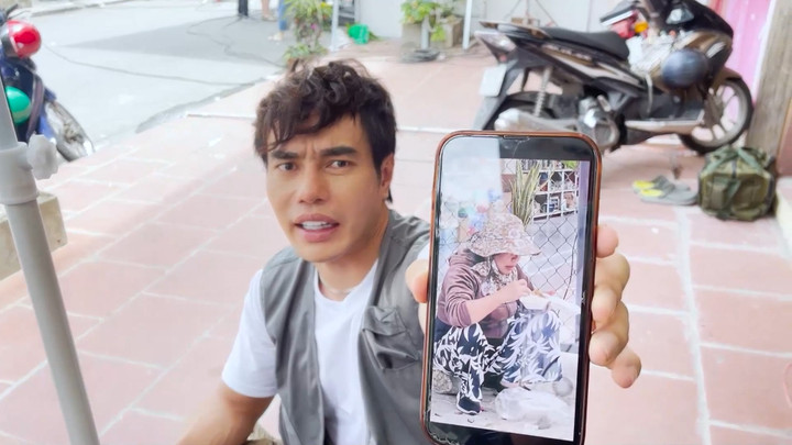 Lê Dương Bảo Lâm được mẹ chăm 'như em bé' trên phim trường - 2