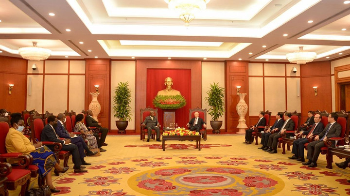 Tổng Bí thư Nguyễn Phú Trọng tiếp Tổng thống Uganda - 2