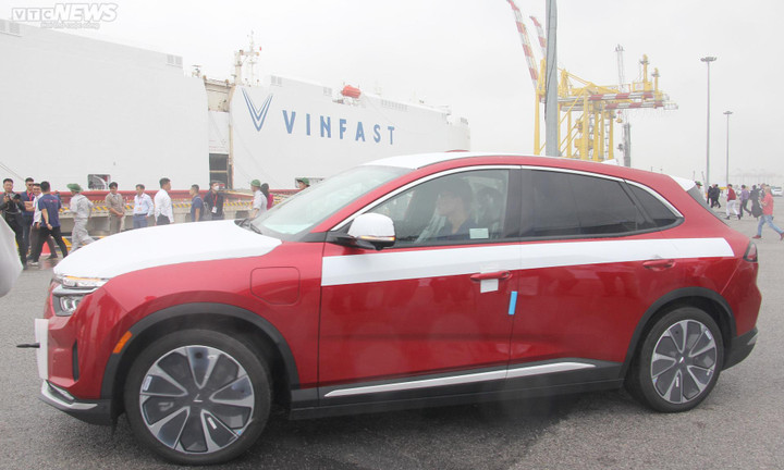 Thủ tướng Phạm Minh Chính dự lễ xuất khẩu lô xe điện VF 8 sang Mỹ - 5