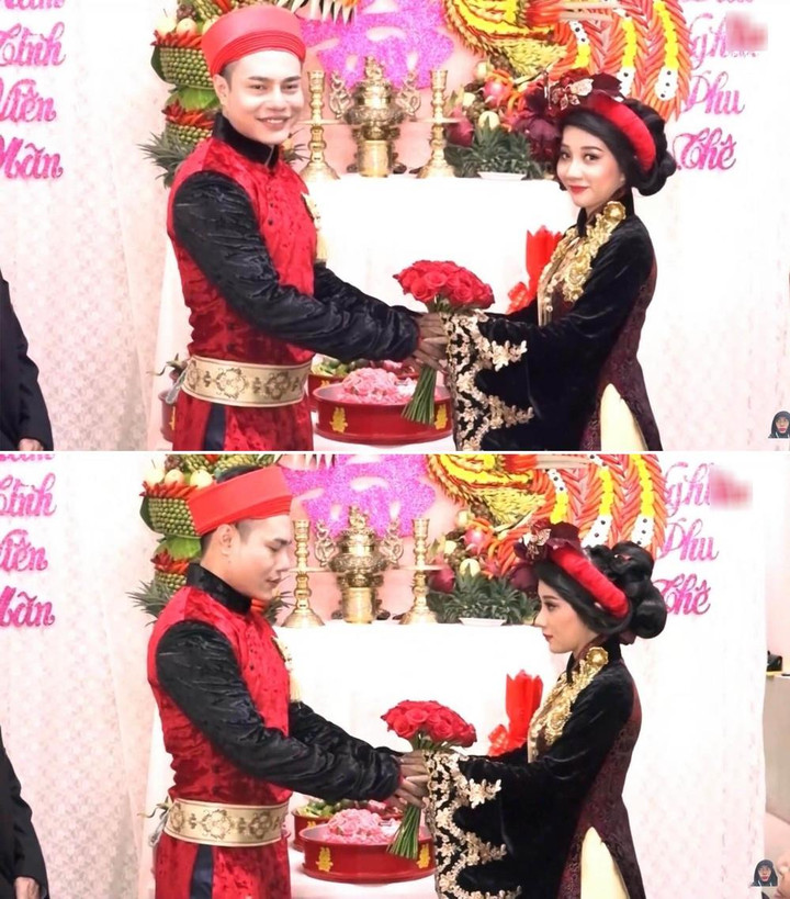 Khoe ảnh cưới, vợ chồng Lê Dương Bảo Lâm khiến người hâm mộ bật cười - 1