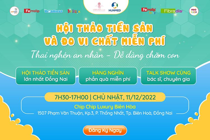 Xuất hiện Hội thảo tiền sản và Đo vi chất miễn phí lớn nhất Đồng Nai - 1