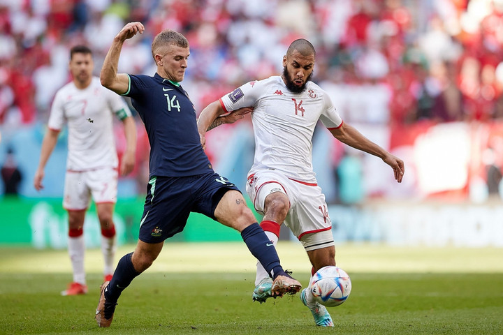 Trực tiếp bóng đá Tunisia 0-1 Australia: Siêu phẩm đánh đầu ngược - 3