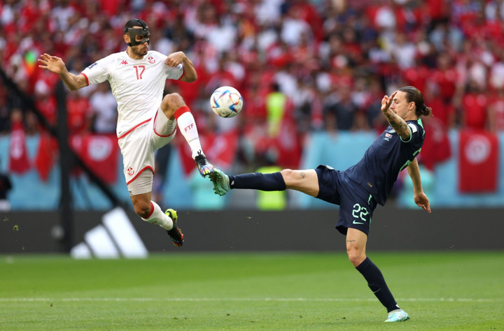 Trực tiếp bóng đá Tunisia 0-1 Australia: Siêu phẩm đánh đầu ngược - 6
