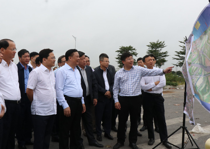 Bí thư Thành ủy Hà Nội làm việc với lãnh đạo tỉnh Bắc Ninh về dự án Vành đai 4 - 2