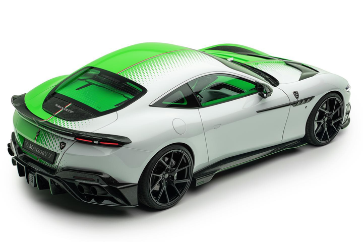 Cận cảnh Ferrari Roma Mansory Tempesta Verde - 8