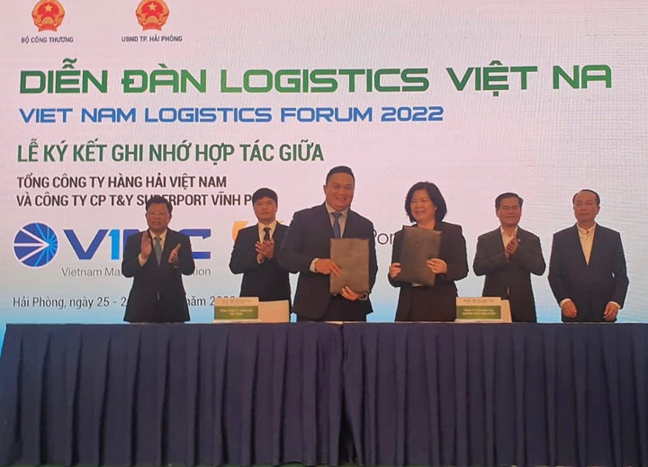 Liên danh T&T Group - YCH và Tổng Công ty Hàng hải Việt Nam ký kết hợp tác - 1