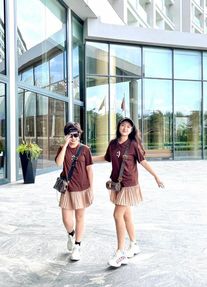 14 tuổi, sao nhí 'Bố ơi mình đi đâu thế' xinh như hoa, cao vượt bố