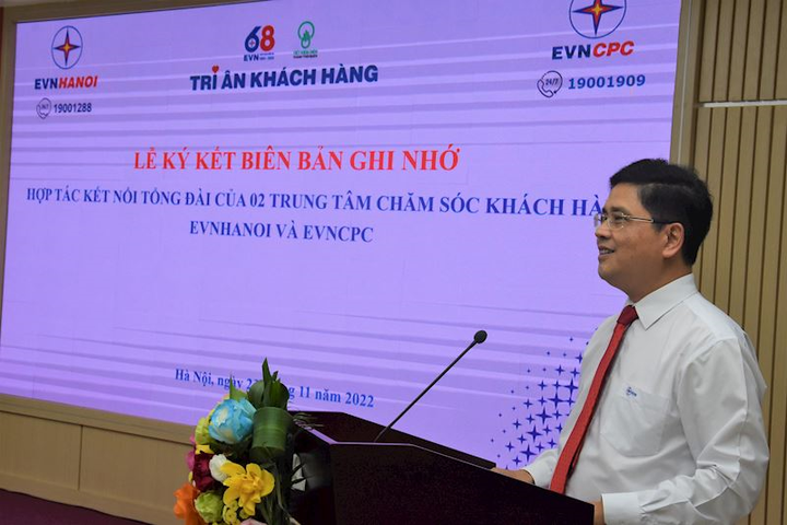 EVNHANOI và EVNCPC hợp tác kết nối Trung tâm Chăm sóc khách hàng - 3
