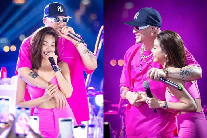 Nhảy khêu gợi với bạn diễn nam, Á hậu Miss Grand International gây tranh cãi - 1