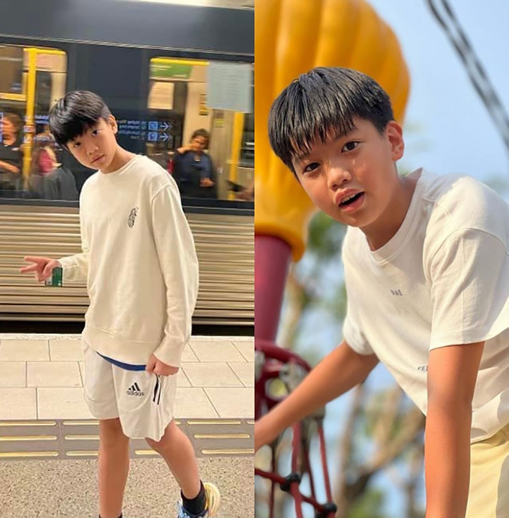 Con trai Hồ Ngọc Hà cao vượt bố dù mới 12 tuổi - 3