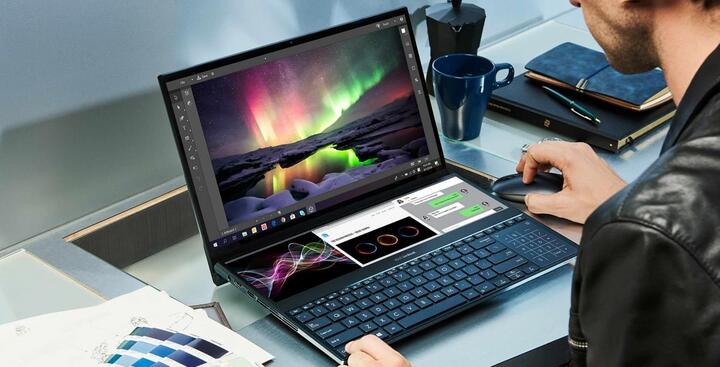 Samsung lộ bản thiết kế laptop màn hình gập độc đáo - 1