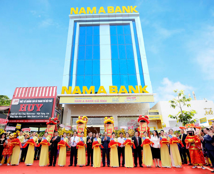 Nam A Bank khai trương điểm kinh doanh mới tại khu vực miền Tây - 1