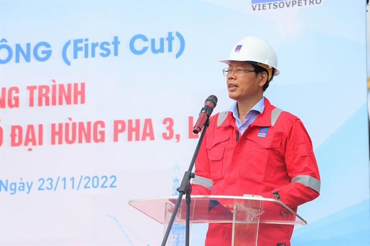 Khởi công công trình dự án phát triển mỏ Đại Hùng Pha 3, lô 05.1a - 1