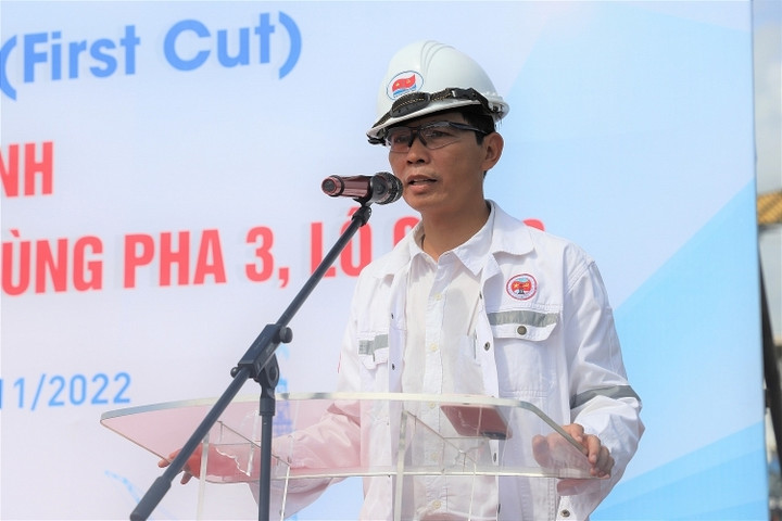 Khởi công công trình dự án phát triển mỏ Đại Hùng Pha 3, lô 05.1a - 2