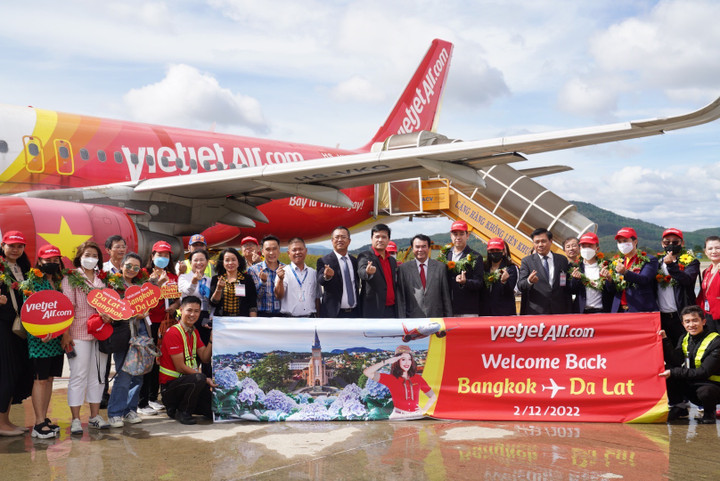 Vietjet khôi phục đường bay thẳng giữa Đà Lạt và Bangkok giá từ 360.000 đồng - 1