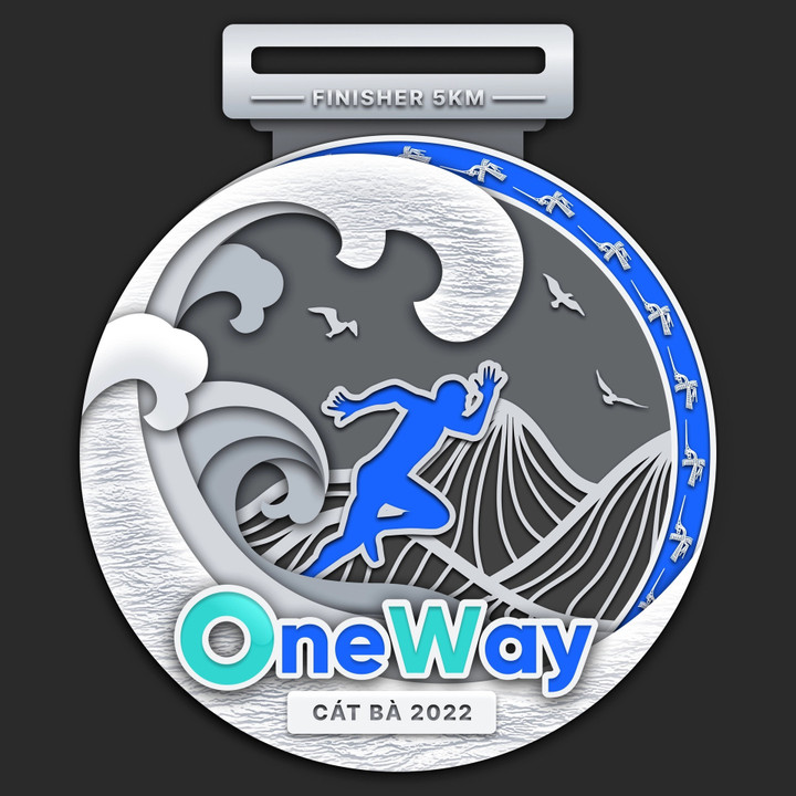 OneWay Marathon Cát Bà 2022: 'Huy chương đảo ngọc' có gì đặc biệt? - 1