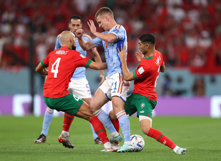 Trực tiếp bóng đá Maroc 0-0 Tây Ban Nha: Cầu thủ Tây Ban Nha đá hỏng 3 lượt - 7