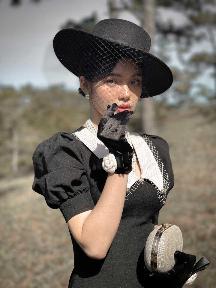 Nhật Hạ gây thương nhớ khi mặc váy cưới vintage đẹp cuốn hút - 4