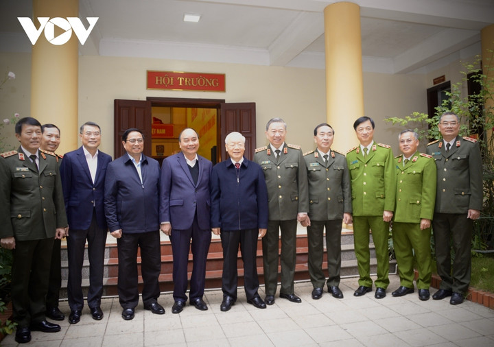 Tổng Bí thư Nguyễn Phú Trọng dự hội nghị Đảng ủy Công an Trung ương - 1