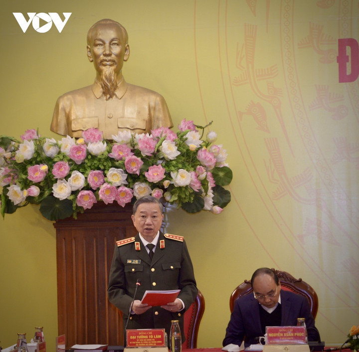 Tổng Bí thư Nguyễn Phú Trọng dự hội nghị Đảng ủy Công an Trung ương - 2