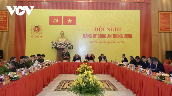 Tổng Bí thư Nguyễn Phú Trọng dự hội nghị Đảng ủy Công an Trung ương - 3