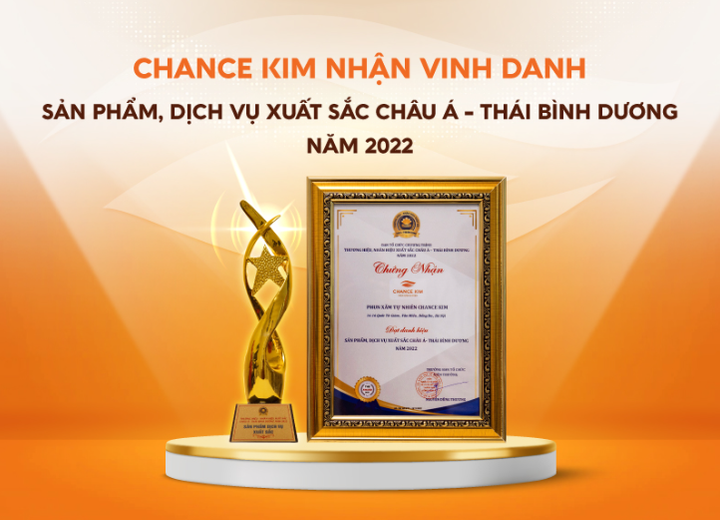 Chance Kim Brows nhận giải 'Dịch vụ xuất sắc Châu Á - Thái Bình Dương' - 1