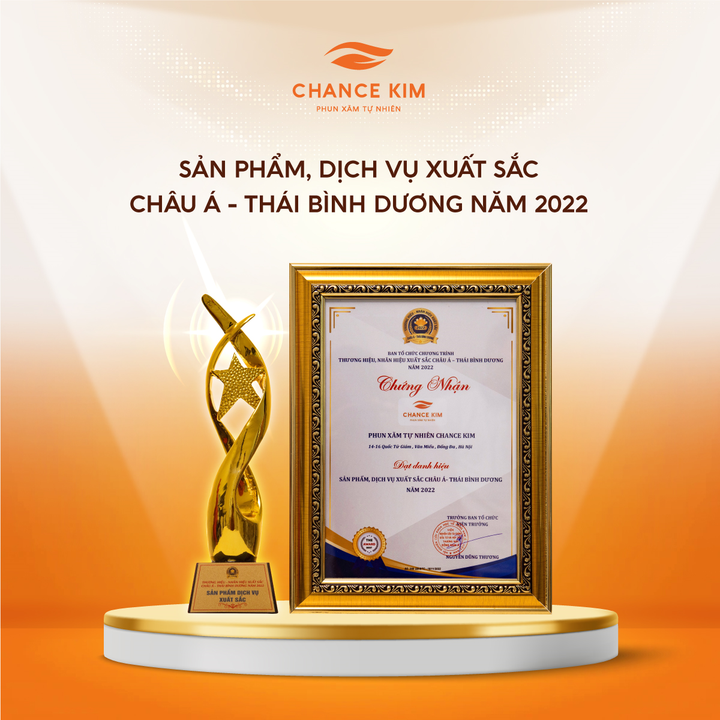 Chance Kim Brows nhận giải 'Dịch vụ xuất sắc Châu Á - Thái Bình Dương' - 2