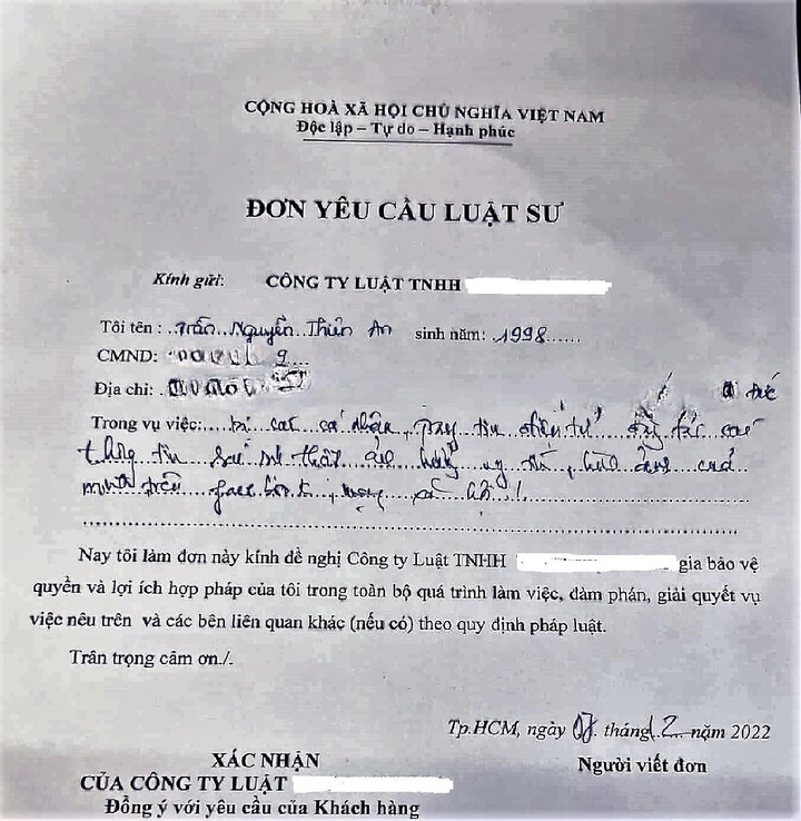 Thiên An lên tiếng, nhờ luật sư vào cuộc sau những tin đồn thất thiệt - 2