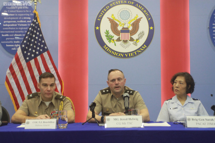 Đại diện Bộ Quốc phòng Mỹ đánh giá cao Triển lãm Quốc phòng 2022 - 1