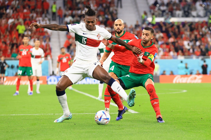 Trực tiếp bóng đá Maroc 1-0 Bồ Đào Nha: Thẻ đỏ phút bù giờ - 2