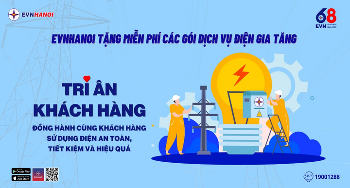 EVNHANOI triển khai chương trình 'Tri ân khách hàng' năm 2022 - 1