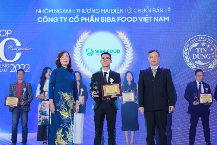 SIBA Food được vinh danh Top 10 Sản phẩm – Dịch vụ tin dùng Việt Nam 2022 - 1