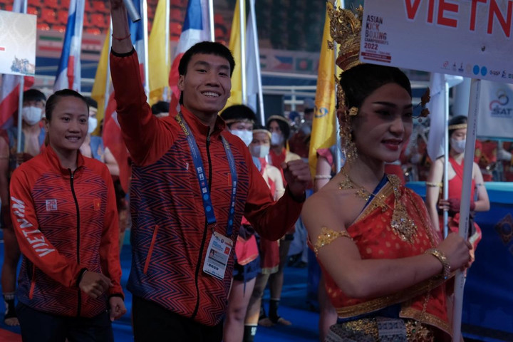 Đội tuyển Việt Nam tham gia tranh tài tại giải Vô địch Kickboxing châu Á - 11