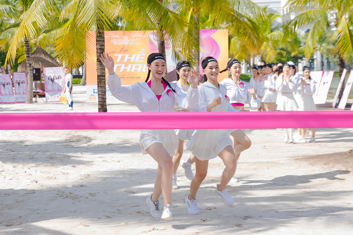 Top 35 Hoa hậu Việt Nam khoe dáng đầy sức sống khi thi 'Người đẹp thể thao' - 5