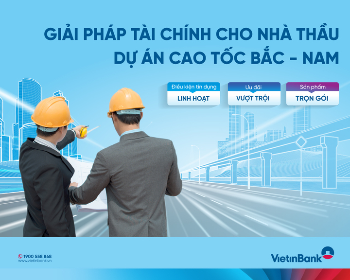 VietinBank 'tiếp sức' nhà thầu dự án cao tốc Bắc - Nam - 1