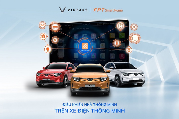 Điều khiển nhà thông minh chỉ bằng câu lệnh 'Hey VinFast!' trên VF 8 - 1