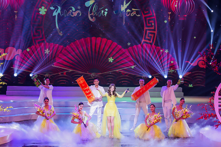 Tùng Dương, Văn Mai Hương, Bảo Trâm thăng hoa tại 'Xuân Thái Hoà 2023' - 8