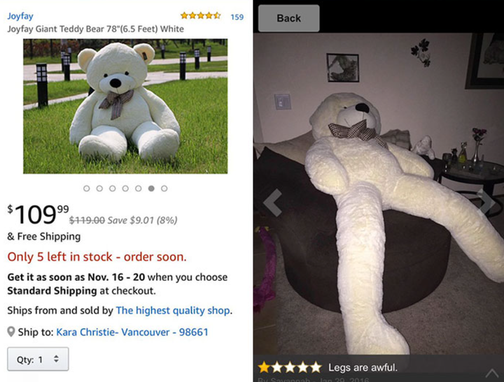 Những lần khiến người mua hàng online bị 'tăng xông' khi nhận được sản phẩm - 10