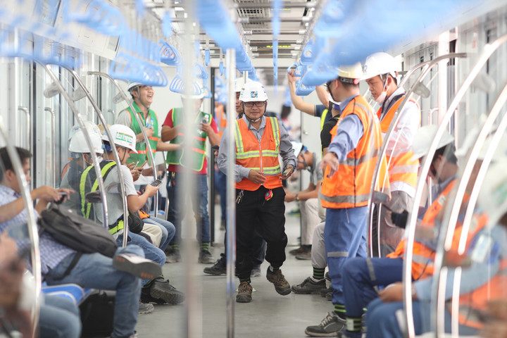 TP.HCM: Đoàn tàu Metro số 1 chạy thử nghiệm 9 km đoạn trên cao - 8