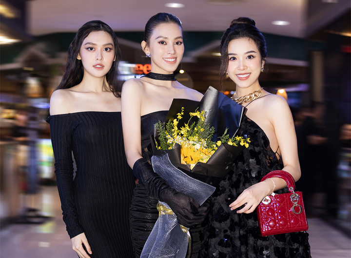 Dàn hoa hậu tới ủng hộ Tiểu Vy trong lần đầu chạm ngõ điện ảnh - 4
