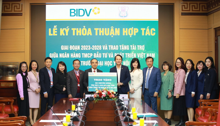 BIDV và Trường Đại học Y Hà Nội ký kết thỏa thuận hợp tác giai đoạn 2023 - 2028 - 2