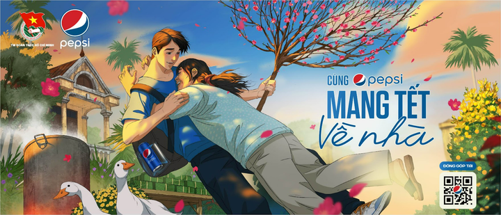 Pepsi tiếp tục hành trình ý nghĩa 'Mang Tết về nhà' 2023 - 1