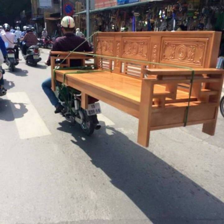 Hình ảnh 'độc lạ đường phố' khiến mọi người đều phải ngoái nhìn - 1