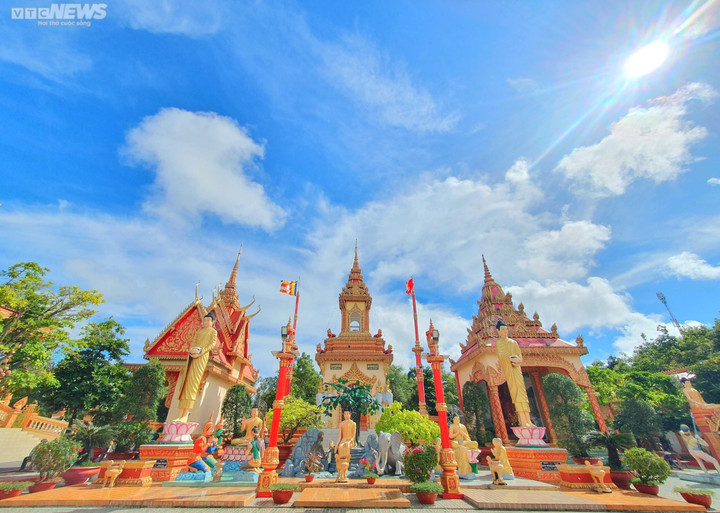 Ngắm ngôi chùa Khmer 135 năm tuổi ở Bạc Liêu - 5