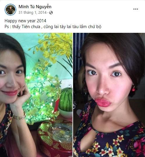 Biểu cảm đón Tết của siêu mẫu Minh Tú cách đây 8 năm khiến fan ngỡ ngàng - 1