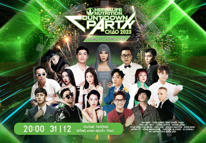 Đón năm mới sôi động tại Herbalife Nutrition Countdown Night 2023 - 1