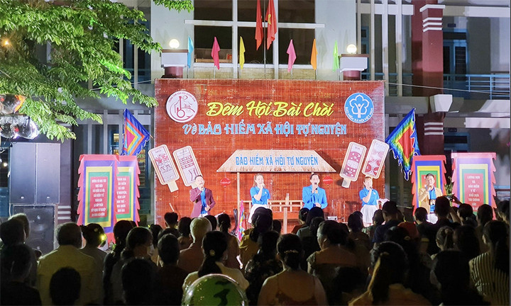 Quảng Nam: Đêm hội Bài Chòi tuyên truyền BHXH tự nguyện - 1