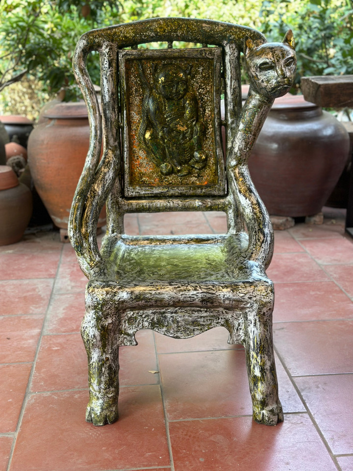 Bộ bàn ghế 7 con mèo 'độc nhất vô nhị' giá 1 tỷ đồng chào Tết Quý Mão 2023 - 7