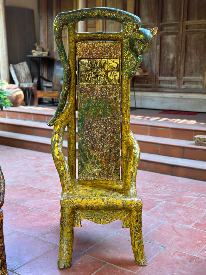 Bộ bàn ghế 7 con mèo 'độc nhất vô nhị' giá 1 tỷ đồng chào Tết Quý Mão 2023 - 8