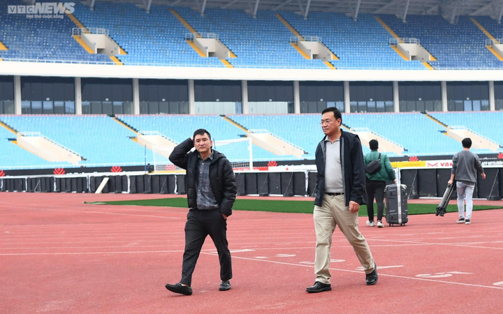 Bãi rác bốc mùi trong sân Mỹ Đình trước trận tuyển Việt Nam vs Myanmar - 11